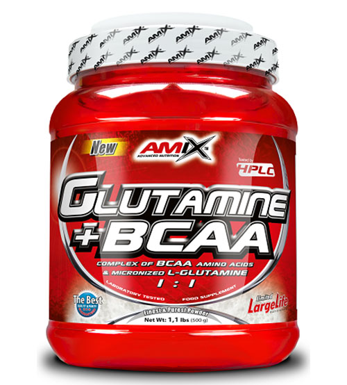 GLUTAMINE + BCAA 530gr 